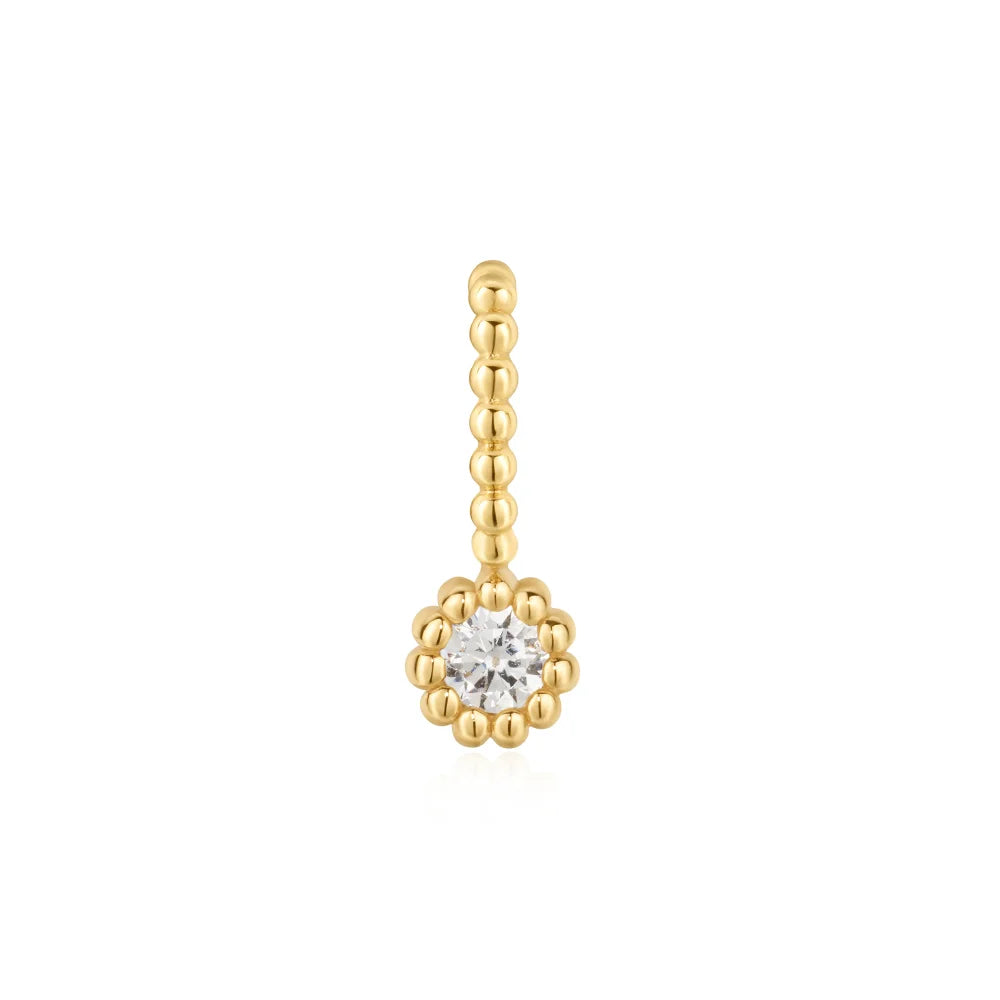 Beaded Bezel Charm