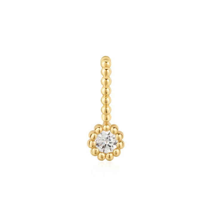 Beaded Bezel Charm