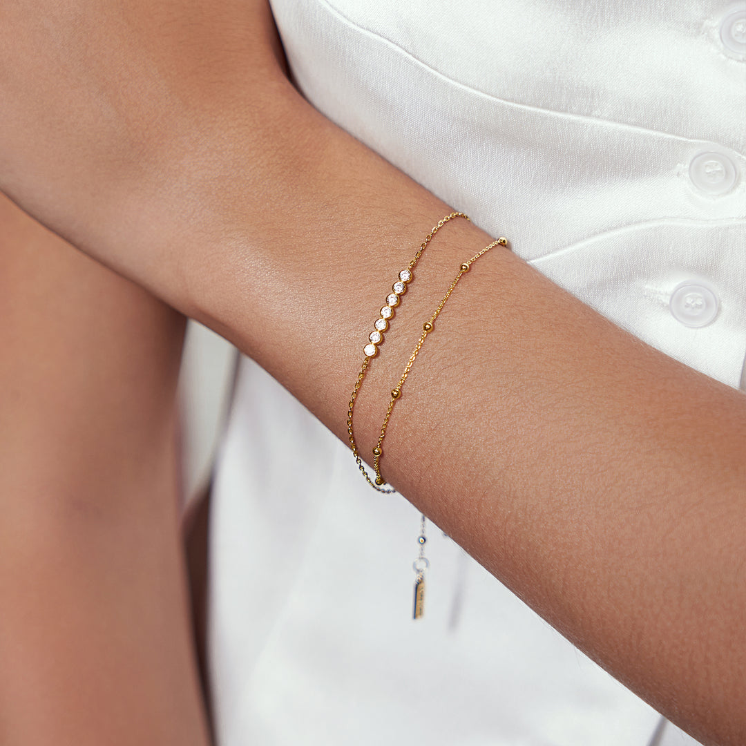 Beaded Chain Bracelet