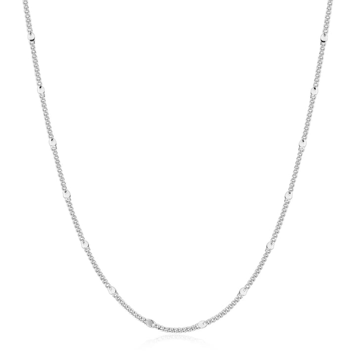 Beaded Curb Chain Necklace-Embark Fine Jewelry