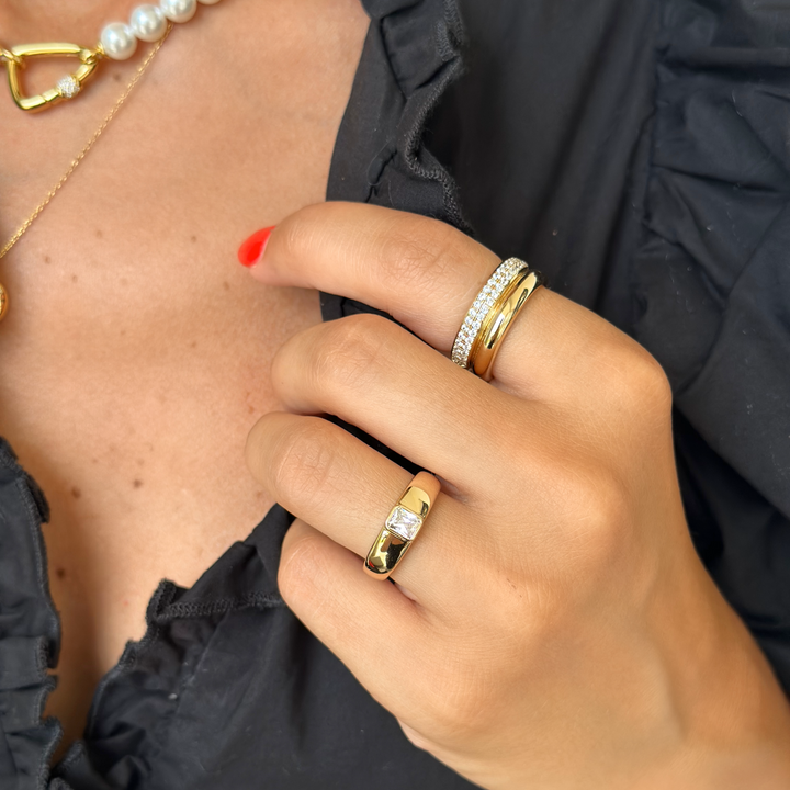 Bezel Dome Ring