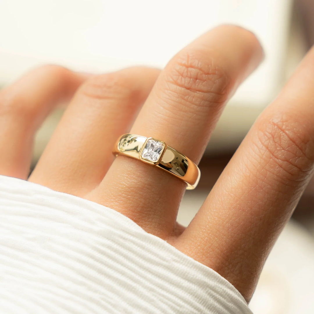 Bezel Dome Ring