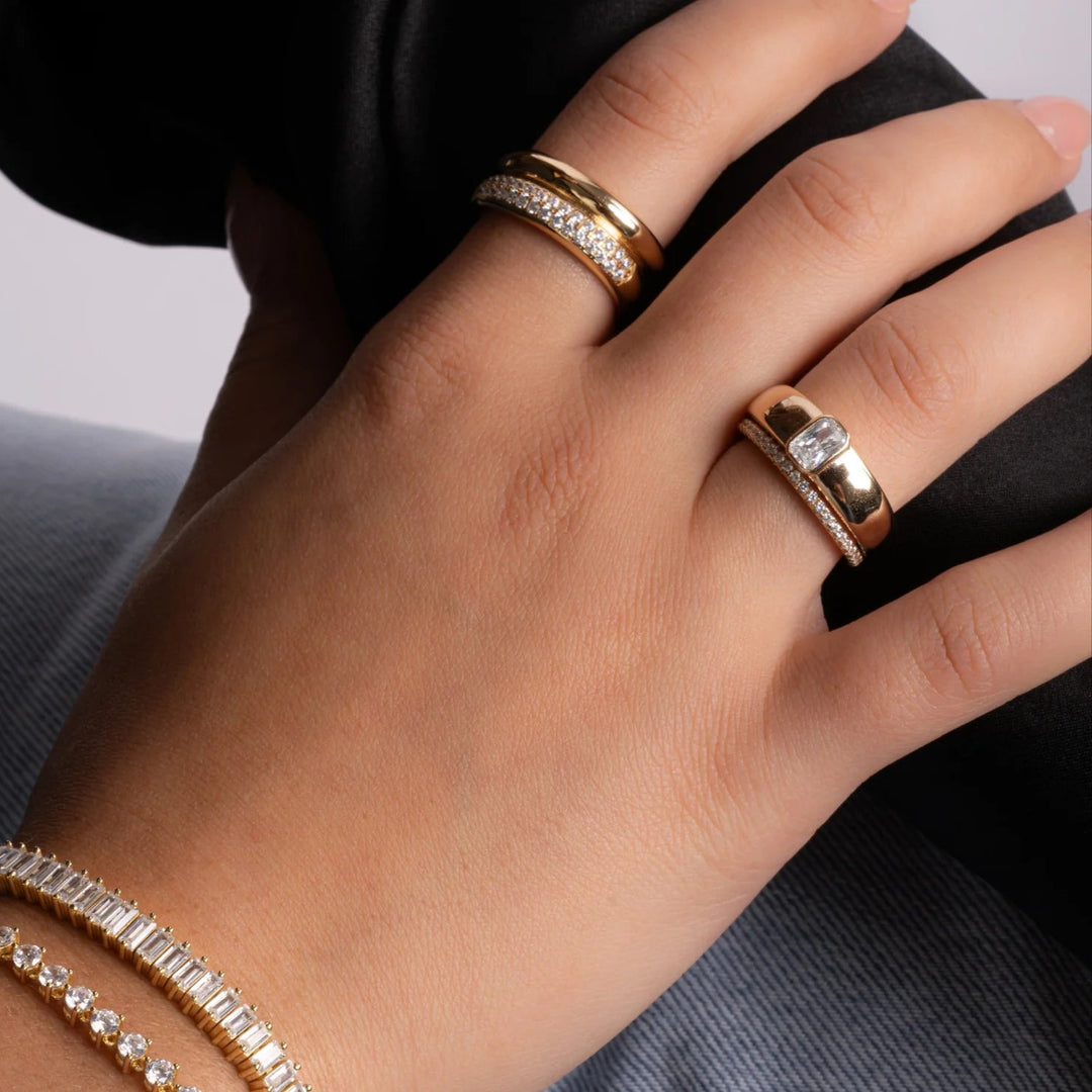 Bezel Dome Ring