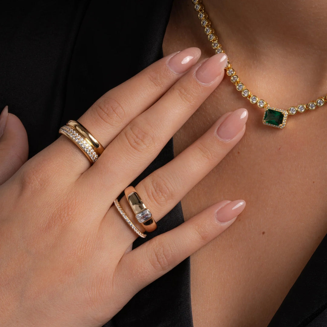 Bezel Dome Ring
