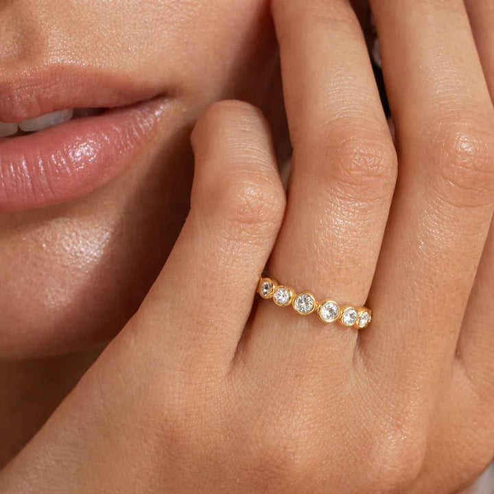 Bezel Eternity Ring