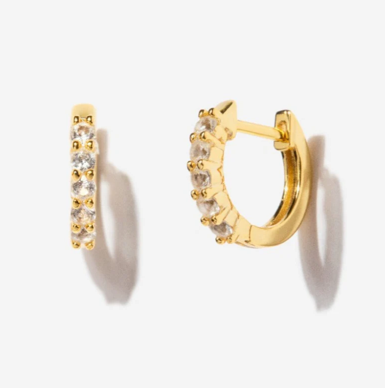 Birthstone Huggies