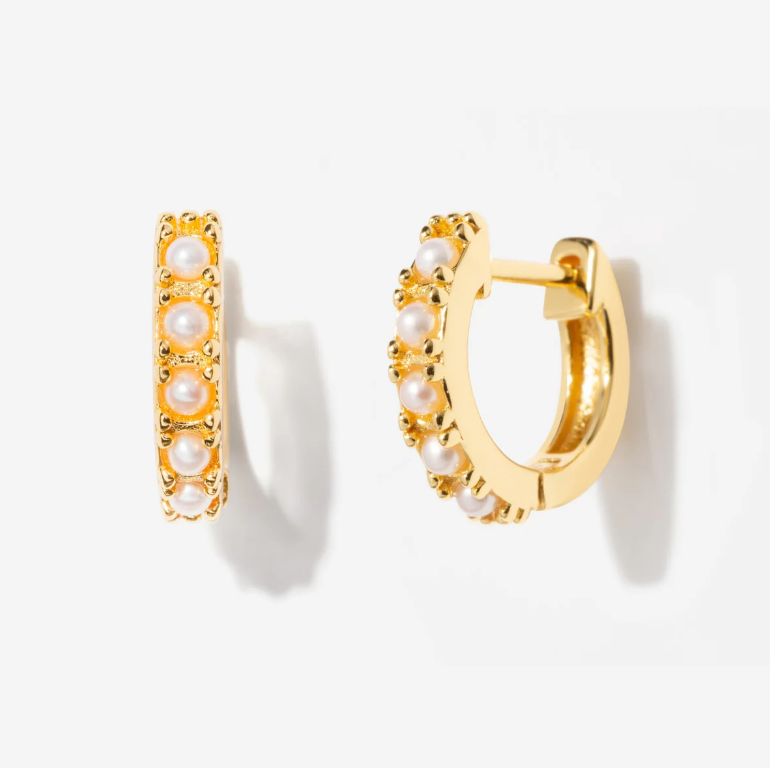 Birthstone Huggies