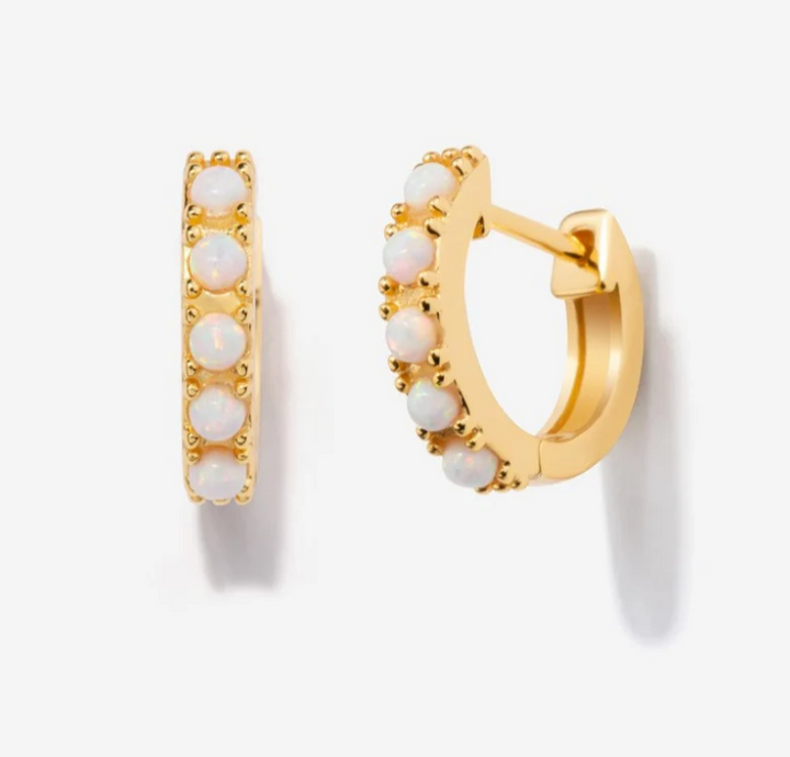 Birthstone Huggies