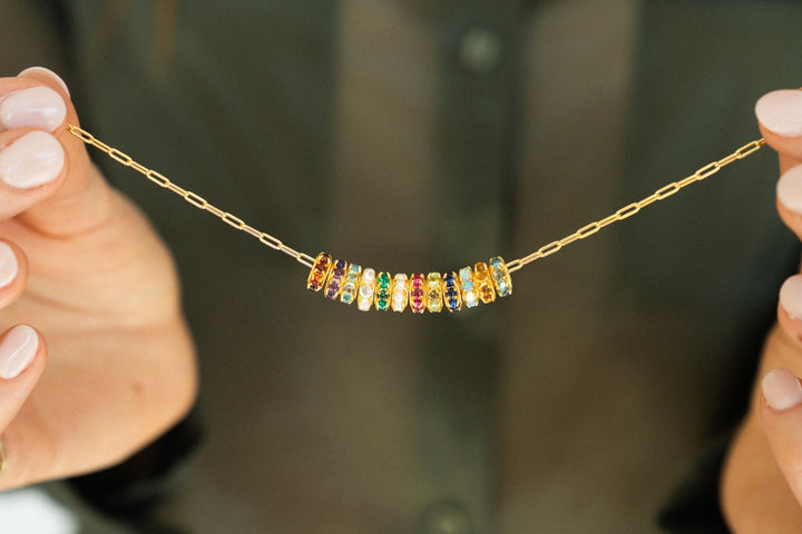 Birthstone Spacer Bead