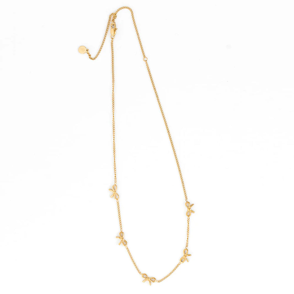 Bow Station Necklace-Embark Fine Jewelry