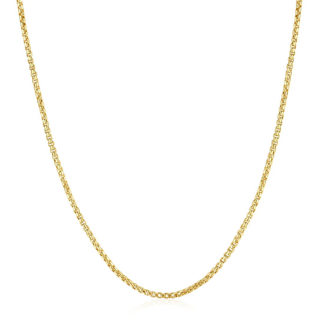 Box Link Chain Necklace-Embark Fine Jewelry
