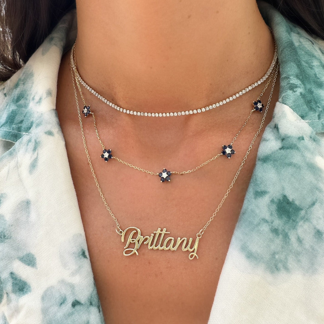 Classic Script Name Necklace