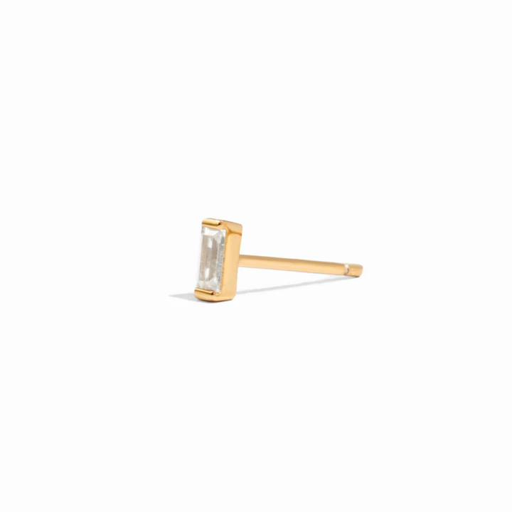 CZ Baguette Stud