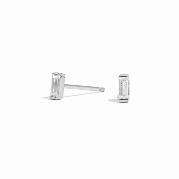CZ Baguette Stud