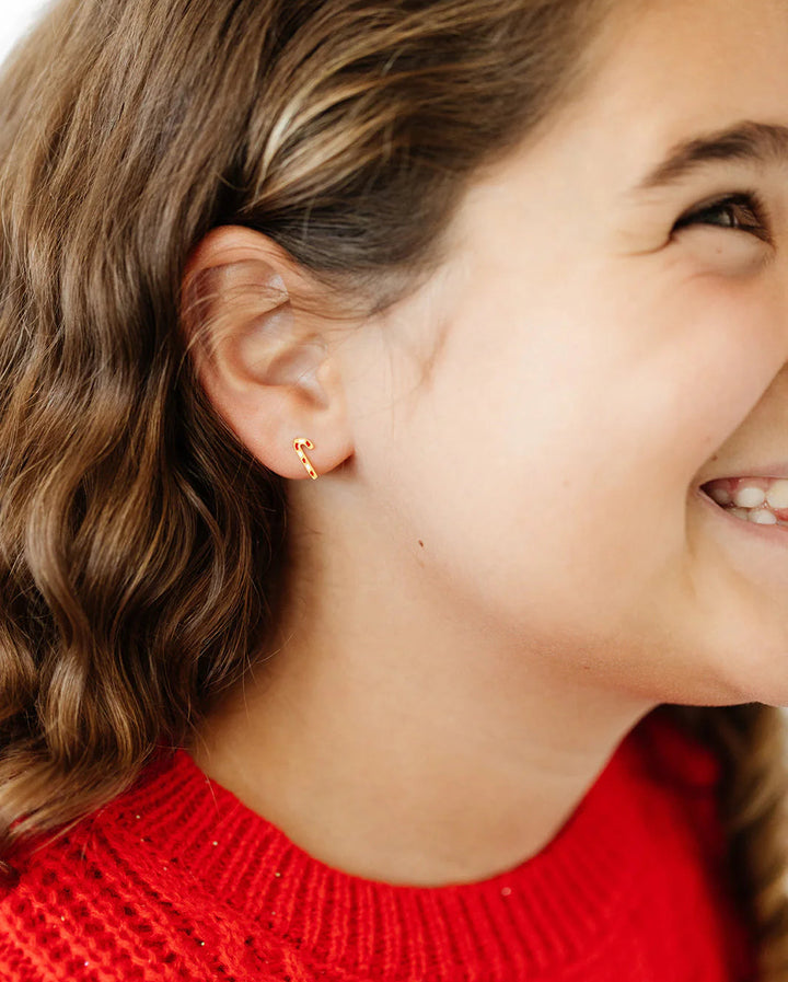 Candy Cane Studs