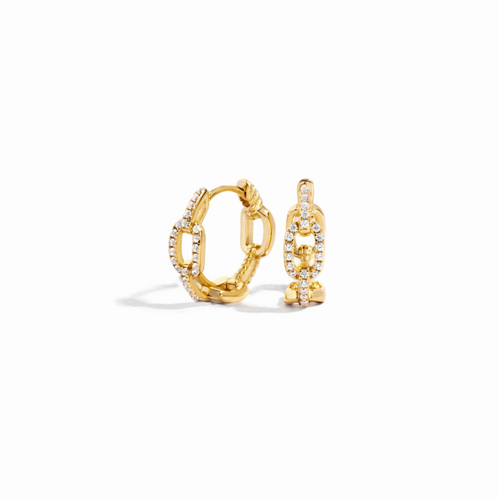 Small Chain Link Hoops