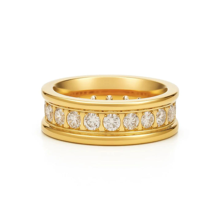 Channel-Set Band Ring