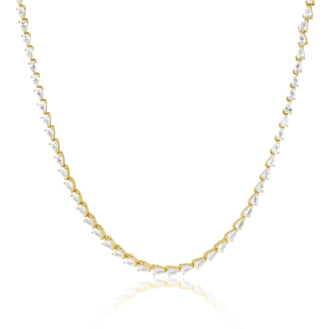 Chasing Pear Tennis Necklace