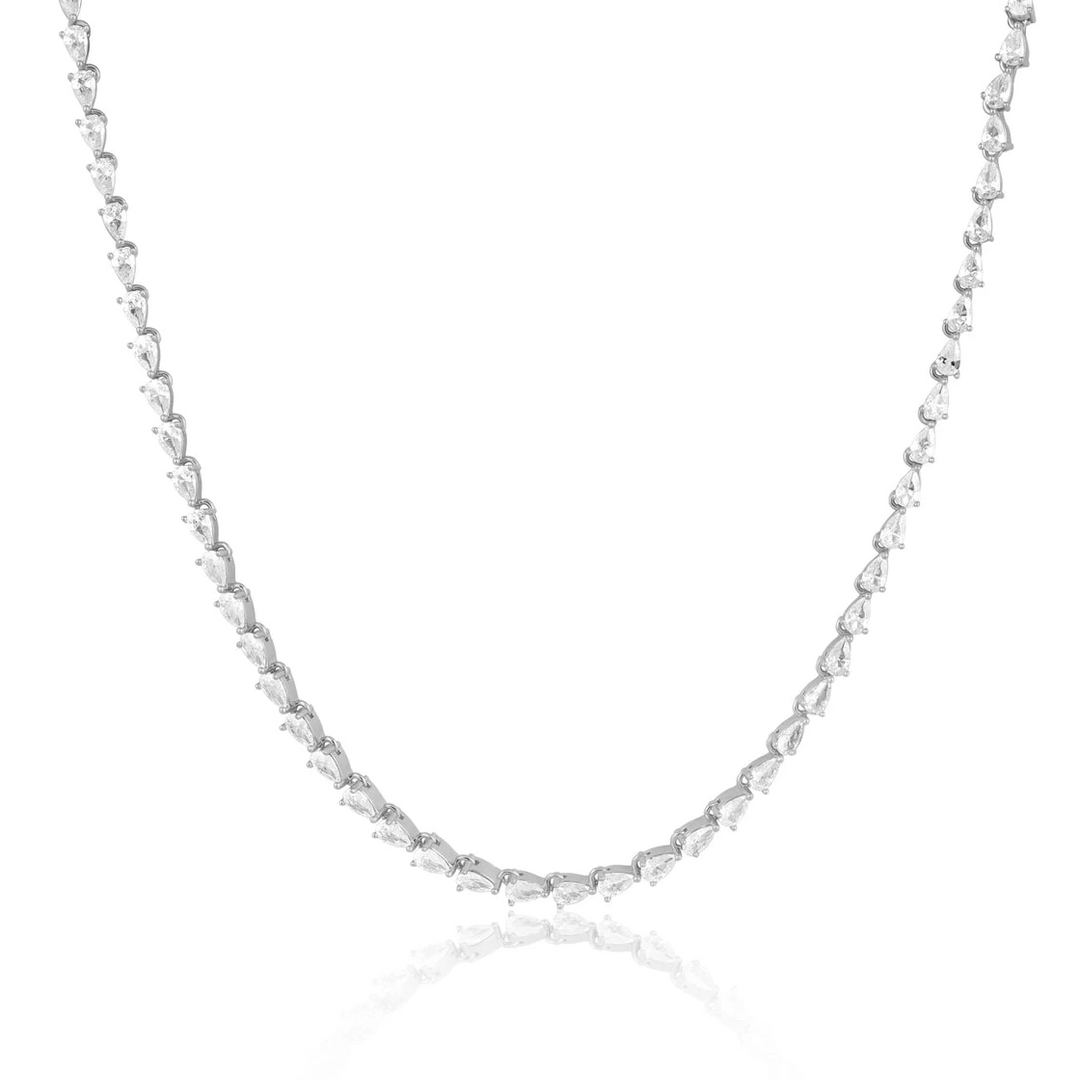 Chasing Pear Tennis Necklace