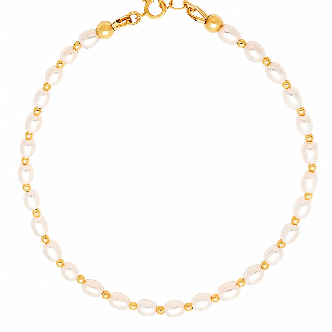 Freshwater Pearl and Bead Necklace