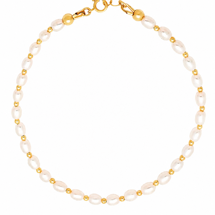 Freshwater Pearl and Bead Necklace