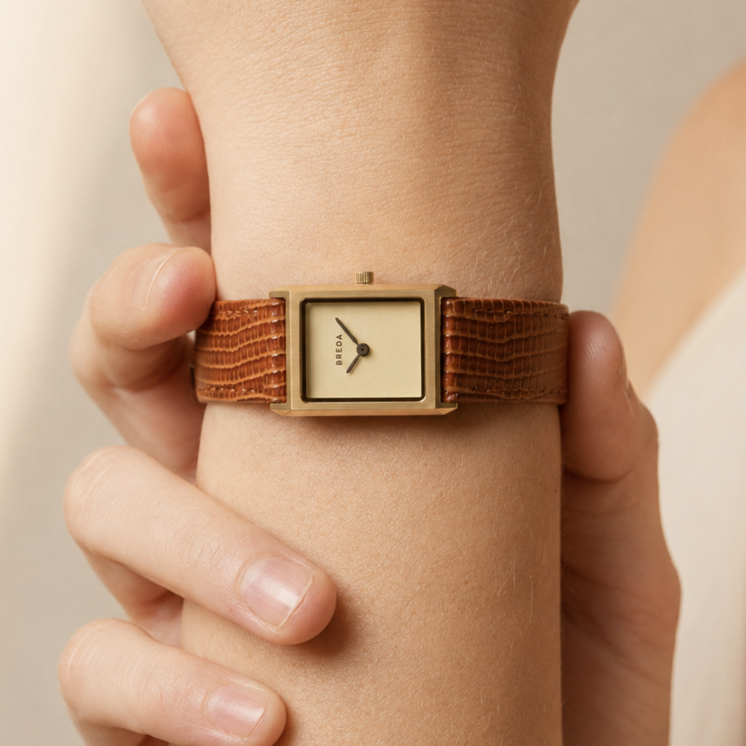 Virgil Lizard Embossed Watch