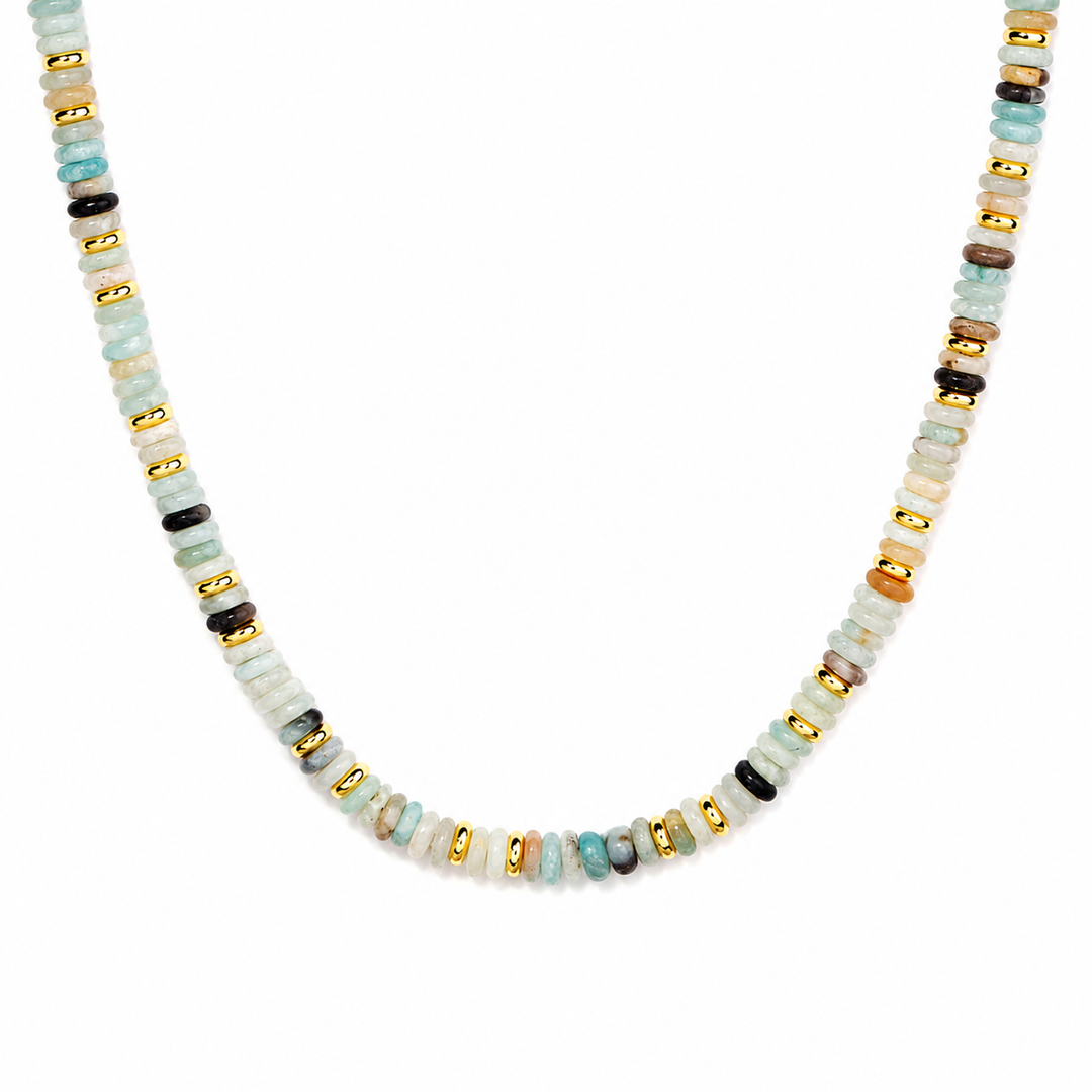 Mixed Bead Gemstone Necklace