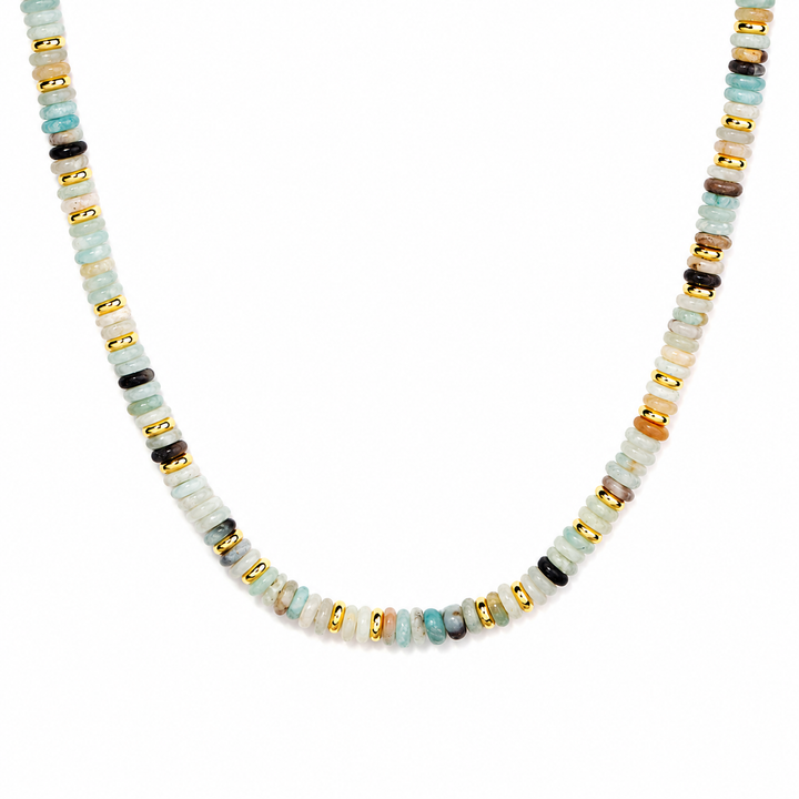Mixed Bead Gemstone Necklace