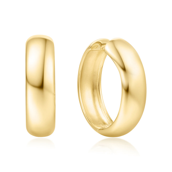 Chubby Huggie Hoops