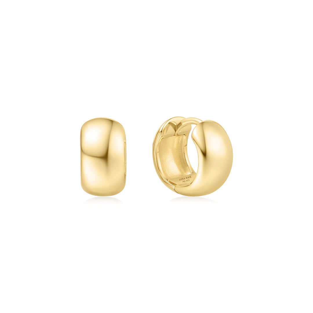 Chubby Huggie Hoops