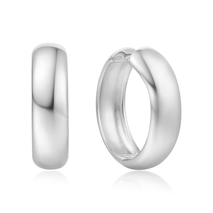 Chubby Huggie Hoops