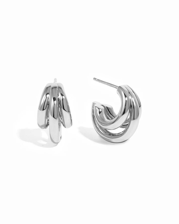Chunky Triple Hoops