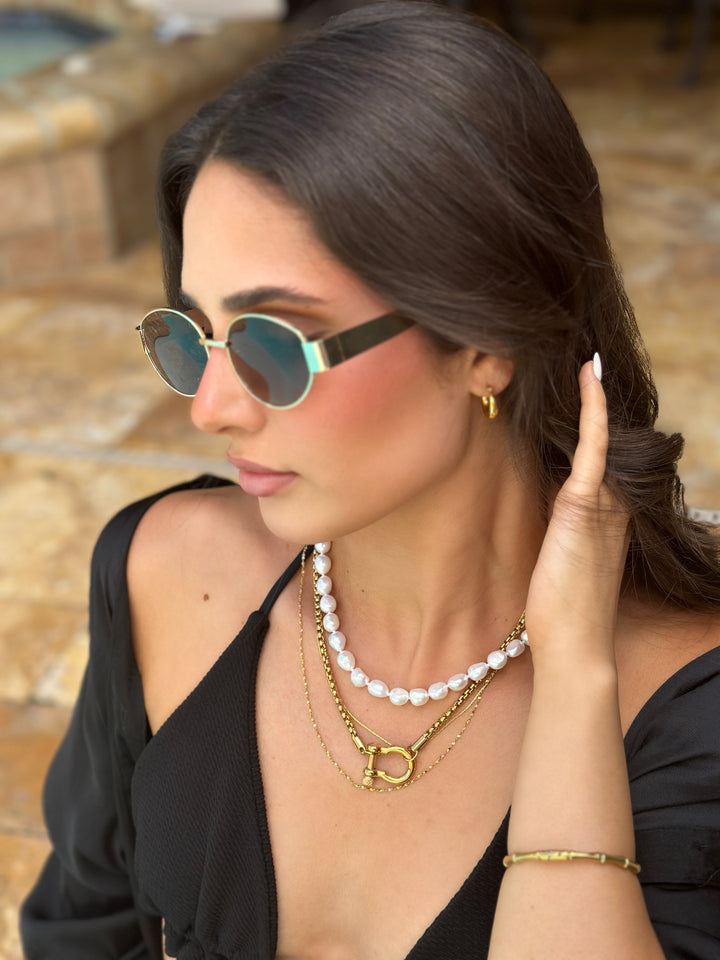 Clarkson Shackle Necklace-Embark Fine Jewelry