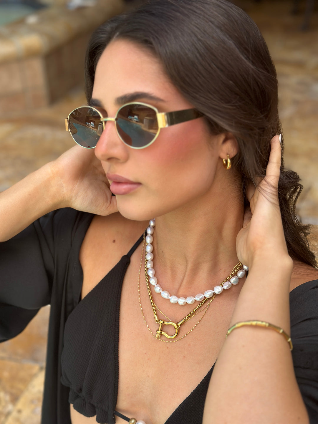 Clarkson Shackle Necklace-Embark Fine Jewelry