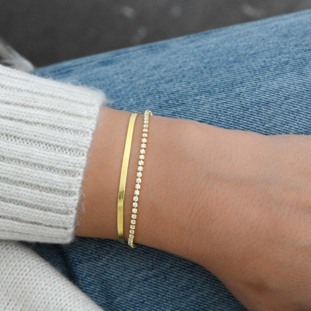 Classic Herringbone Bracelet