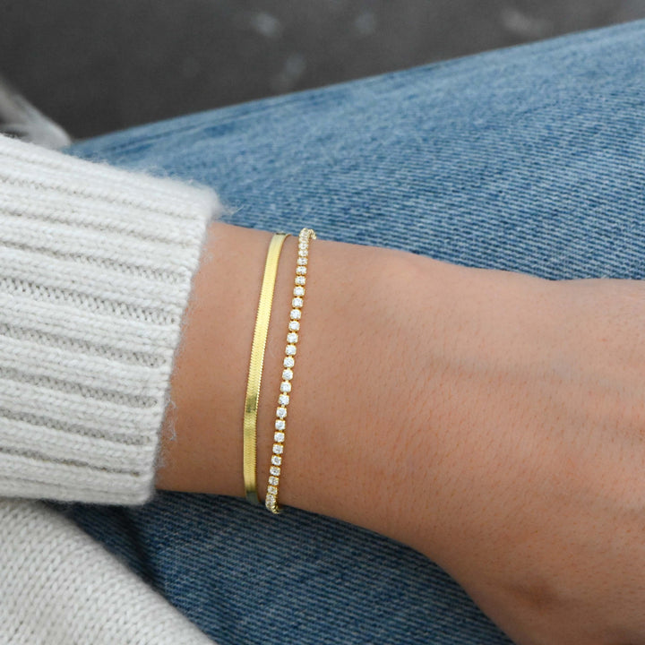 Classic Herringbone Bracelet