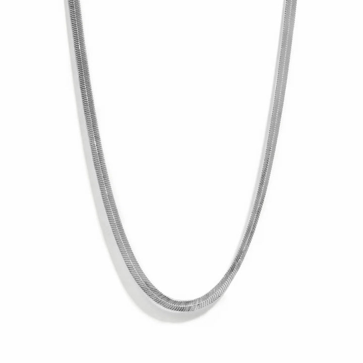 Classic Herringbone Necklace-Embark Fine Jewelry