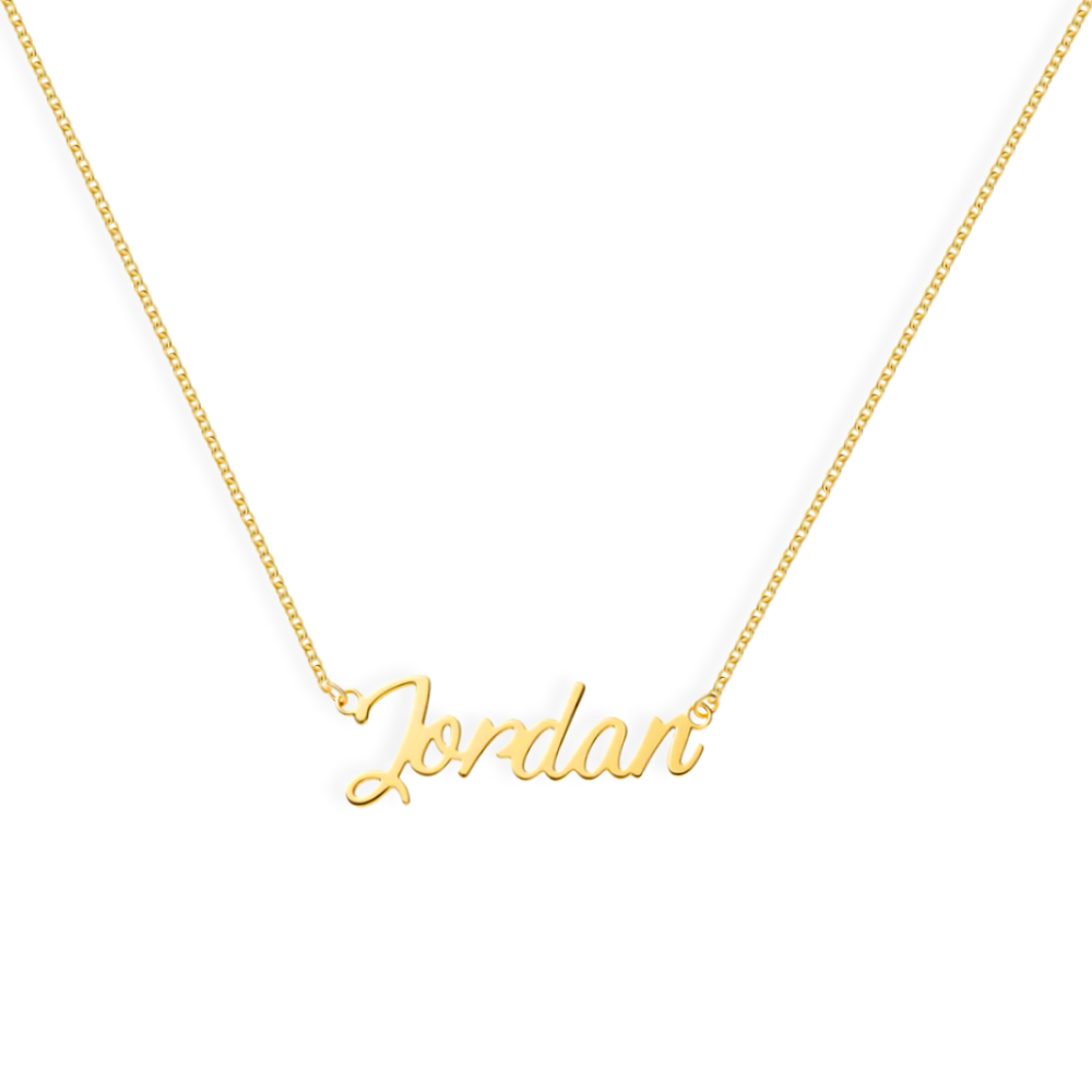 Classic Script Name Necklace-Embark Fine Jewelry