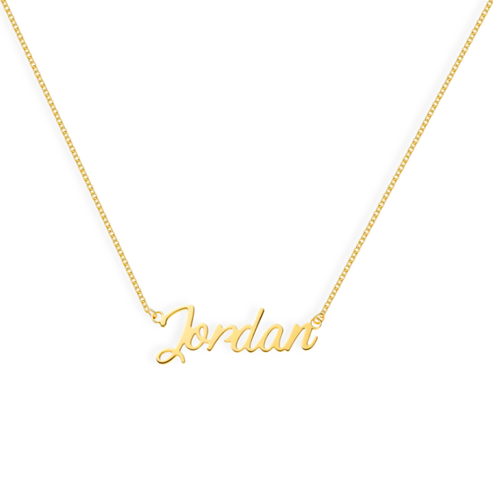 Classic Script Name Necklace-Embark Fine Jewelry