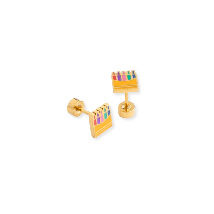 Crayon Studs