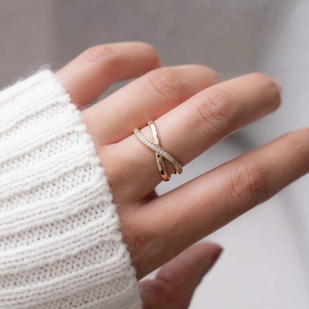 Criss-Cross Ring-Embark Fine Jewelry