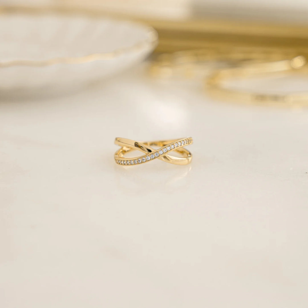 Criss-Cross Ring-Embark Fine Jewelry