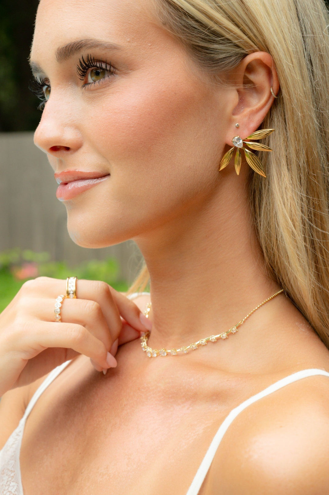 Blooming Petal Earrings