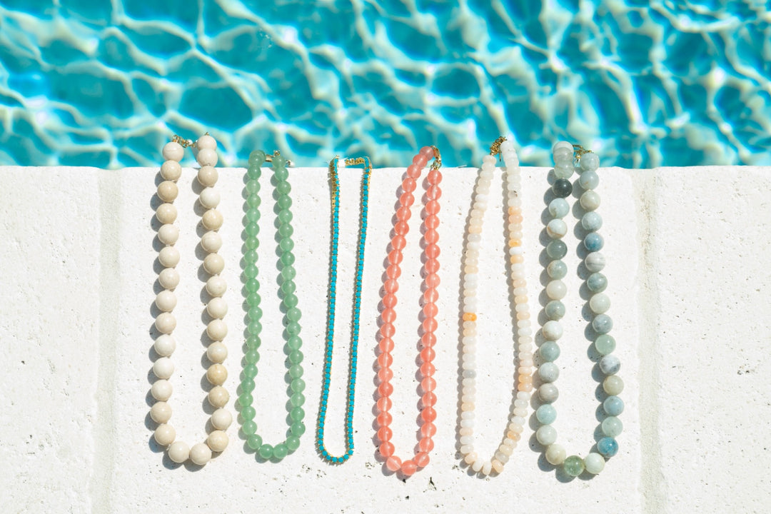Sandstone Beaded Necklace