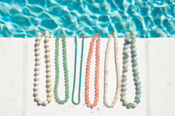Sandstone Beaded Necklace