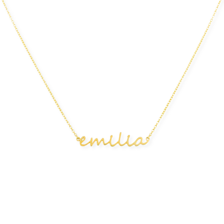 Dainty Cursive Name Necklace