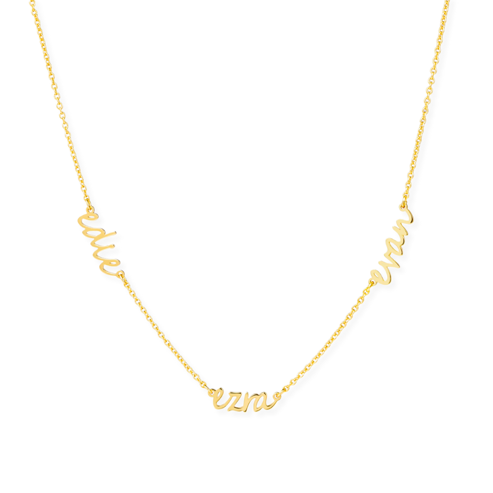 Dainty Cursive Name Necklace-Embark Fine Jewelry
