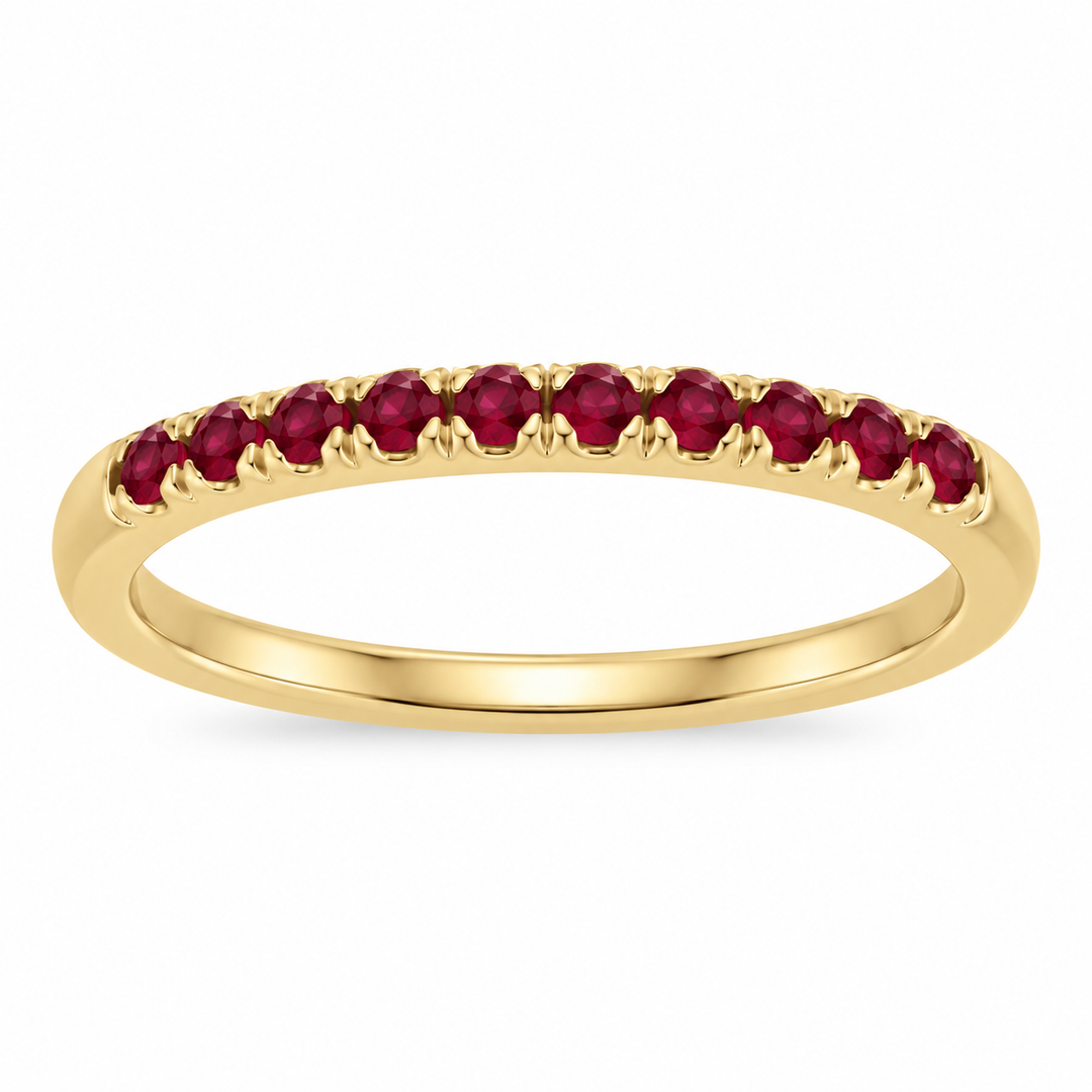 14K Stackable Birthstone Ring