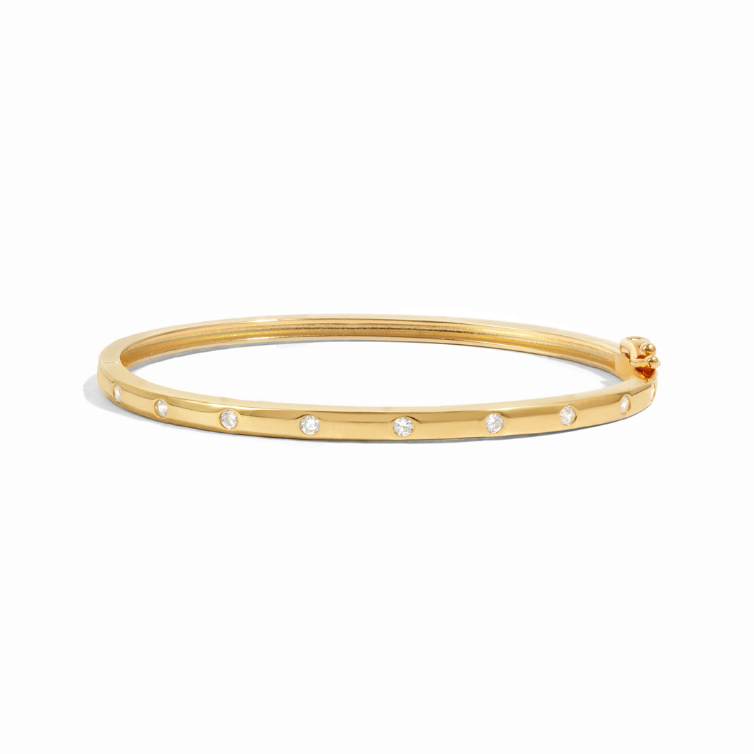 Diamond Inlay Bangle