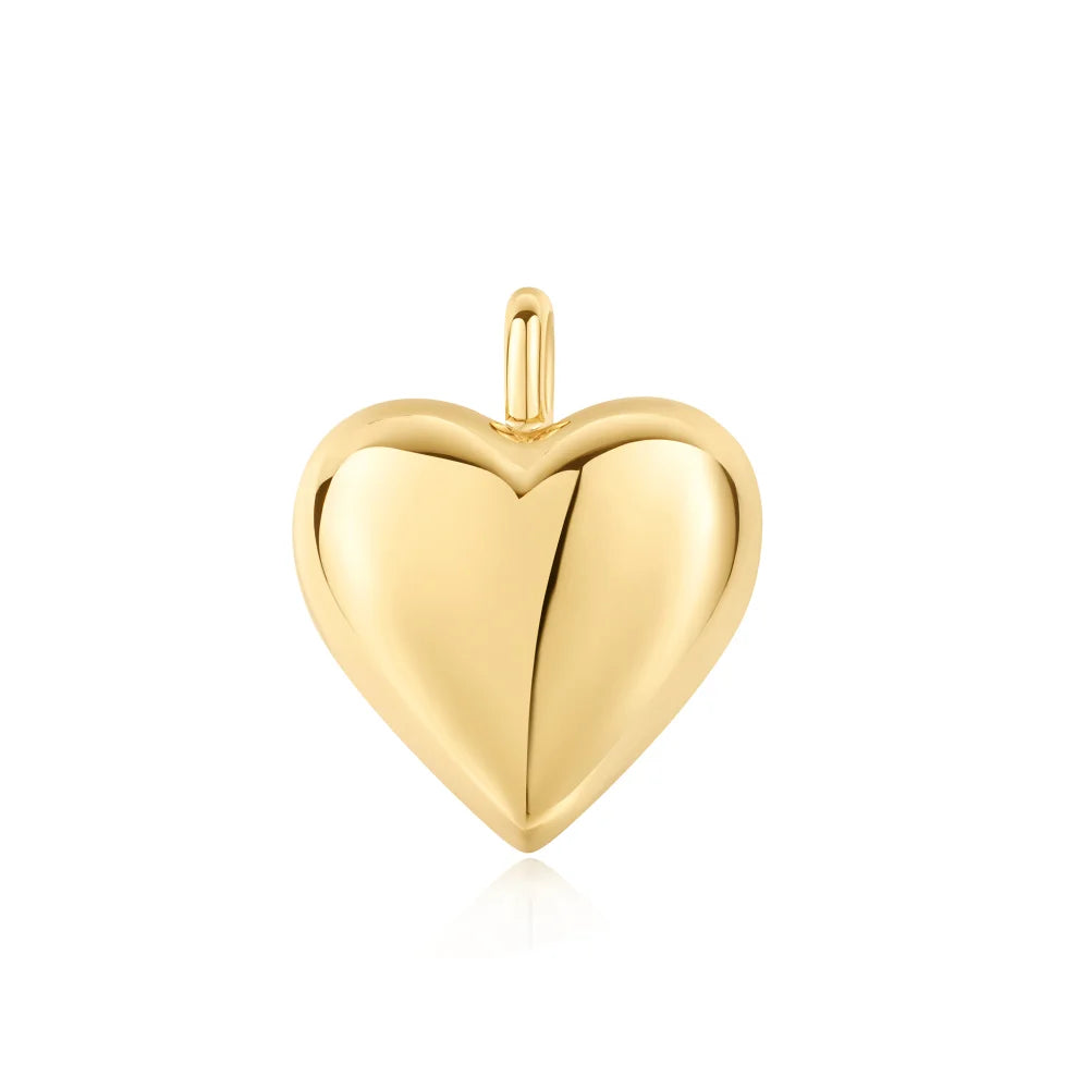 Dome Heart Charm-Embark Fine Jewelry